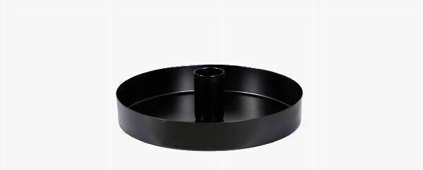 126927_s Kerzenhalter Hasbo schwarz 15cm