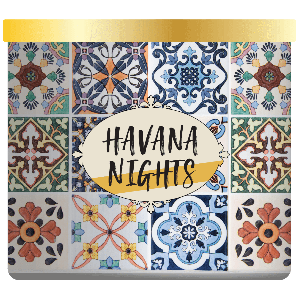 Duftkerze Tile Hav Nghts-Segrss & Orchid - 411g