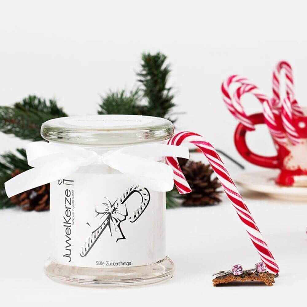 juwelkerze-duftkerze-suesse-zuckerstange-ohrringe-classic-edition-de JuwelKerze Süße Zuckerstange (Ohrringe) 230g