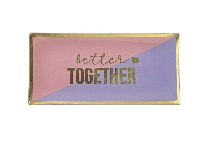 Love Plates Deko Teller Better Together