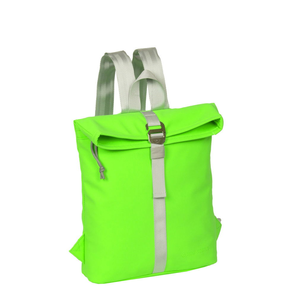 Mart - Los Angeles Rolltop Mini Rucksack neon grün