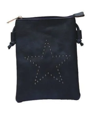 NL2020208 Veggieleder Crossbag 177-004 (Navy)