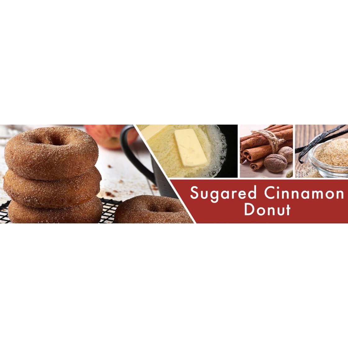 Sugared Cinnamon Donut 680g