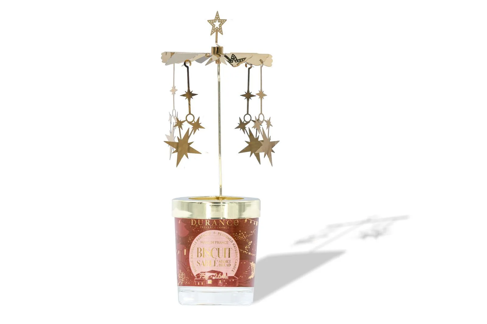 75g-carrousel-Biscuit-Sable-ombre Sandgebäck - Set mit Karussel und Duftkerze 75g