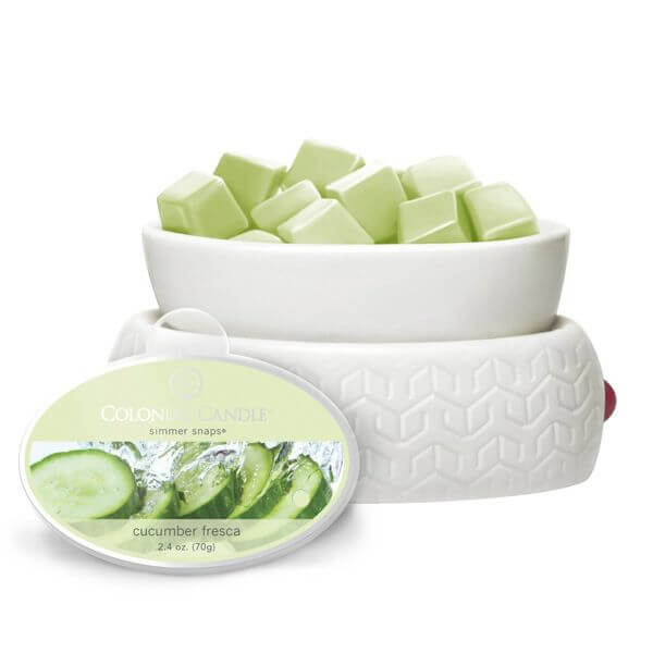 Colonial Candle Cucumber Fresca Simmer Snaps 70g
