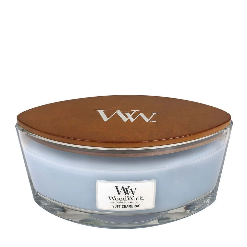 Hearthwick-Flame_SOFT-CHAMBRAY-2 Soft Chambray 454g von Woodwick