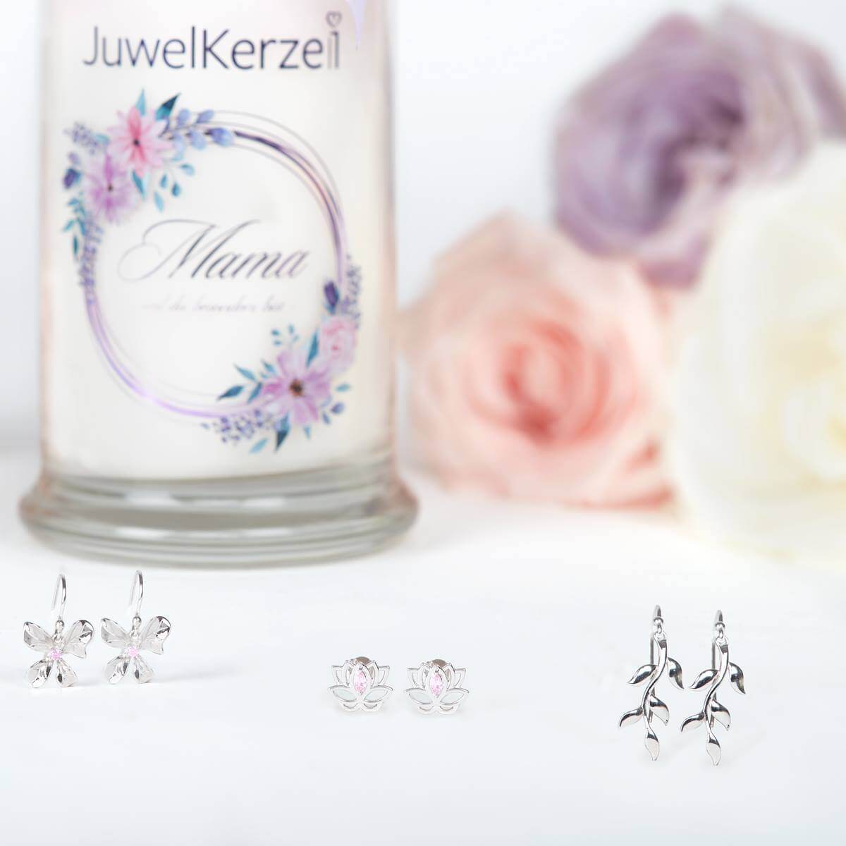 Mama, weil du besonders bist (Ohrringe) Swarovski® Edition 380g