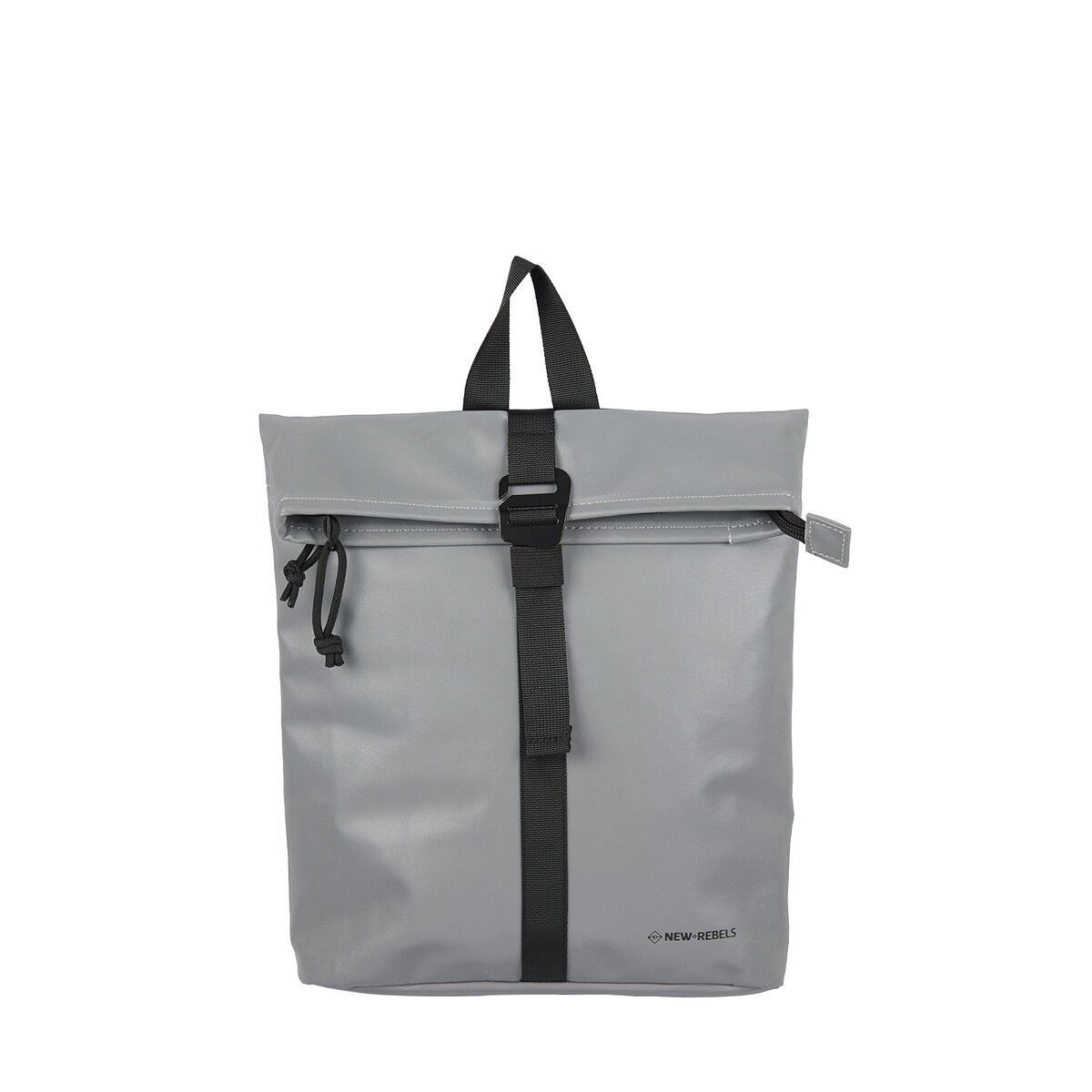 1F6454253BBF6C81E1179D1E3513D4373B6BCA0B Reflect - Los Angeles Rolltop Mini Rucksack silber