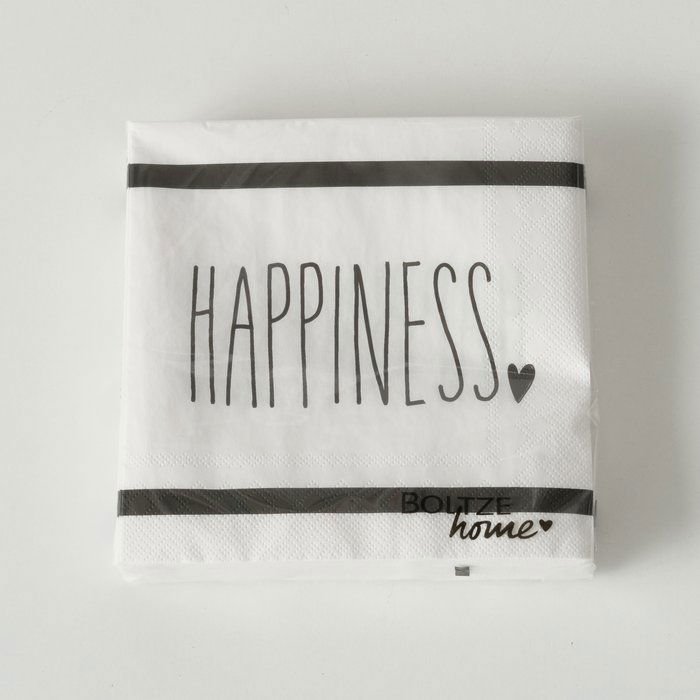 Serviette Stappo 20 Stück weiß Variante 1