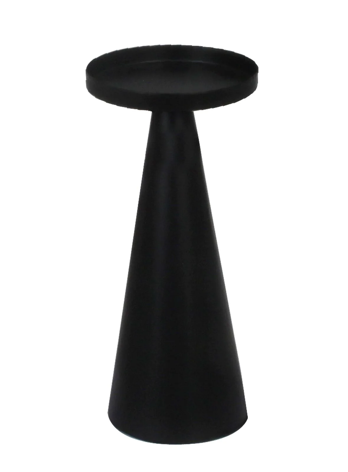 1199012313 Kerzenhalter Ponto schwarz 20,5cm