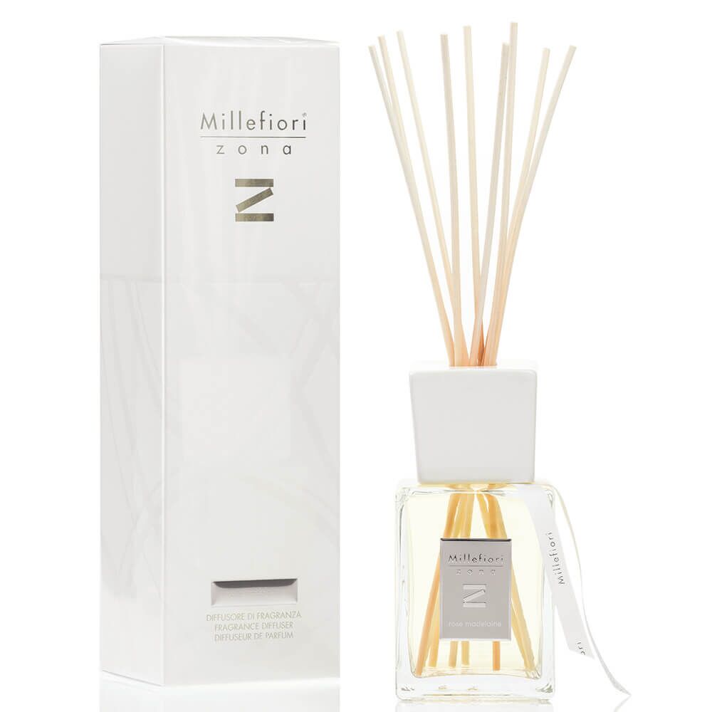 41DIRM-3-ZONA-STICK-DIFFUSER-500-ML-ROSE-MADELAINE Rose Madelaine - Zona Stick Diffuser 500ml - Millefiori