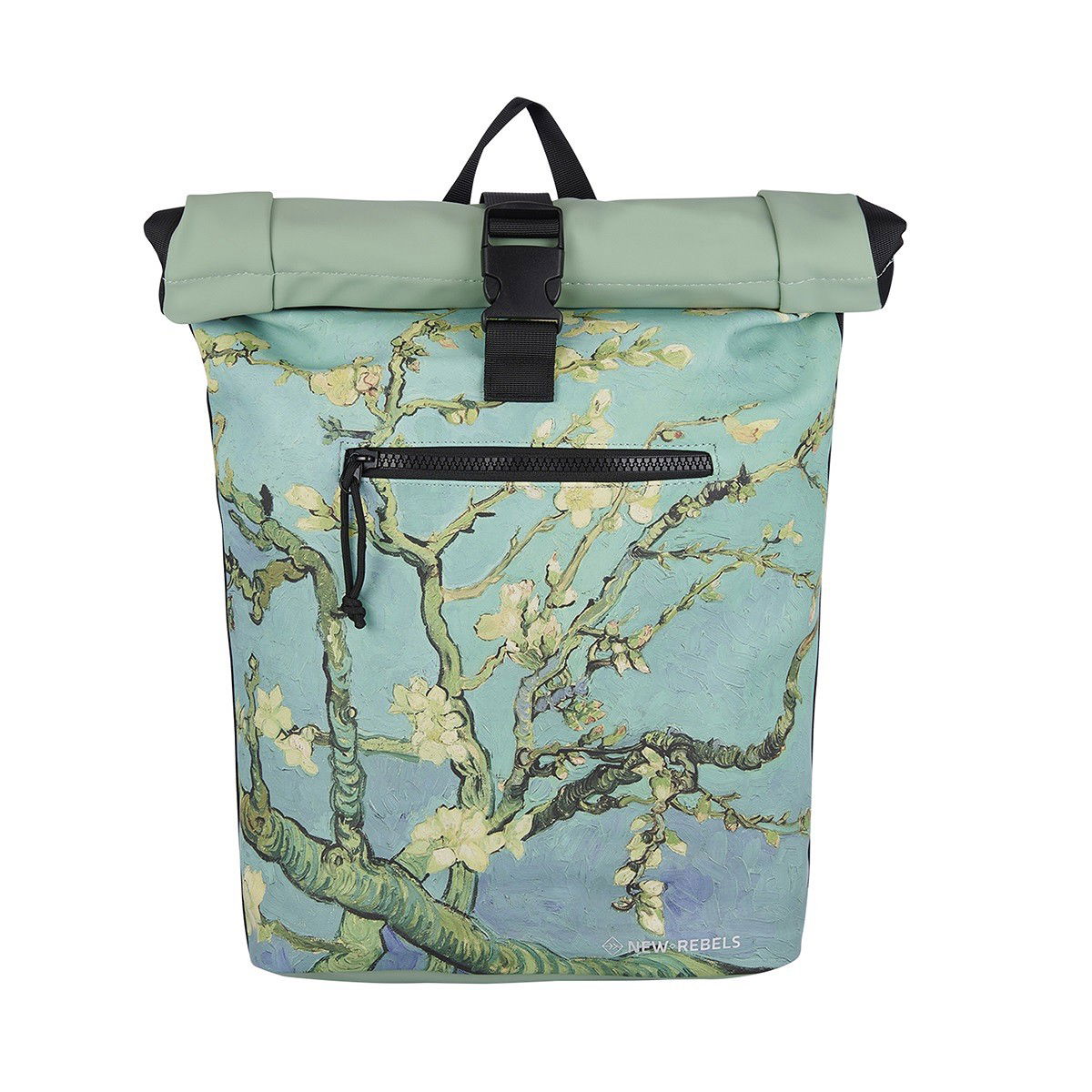 Mart - New York Rolltop Rucksack Almond Blossoms