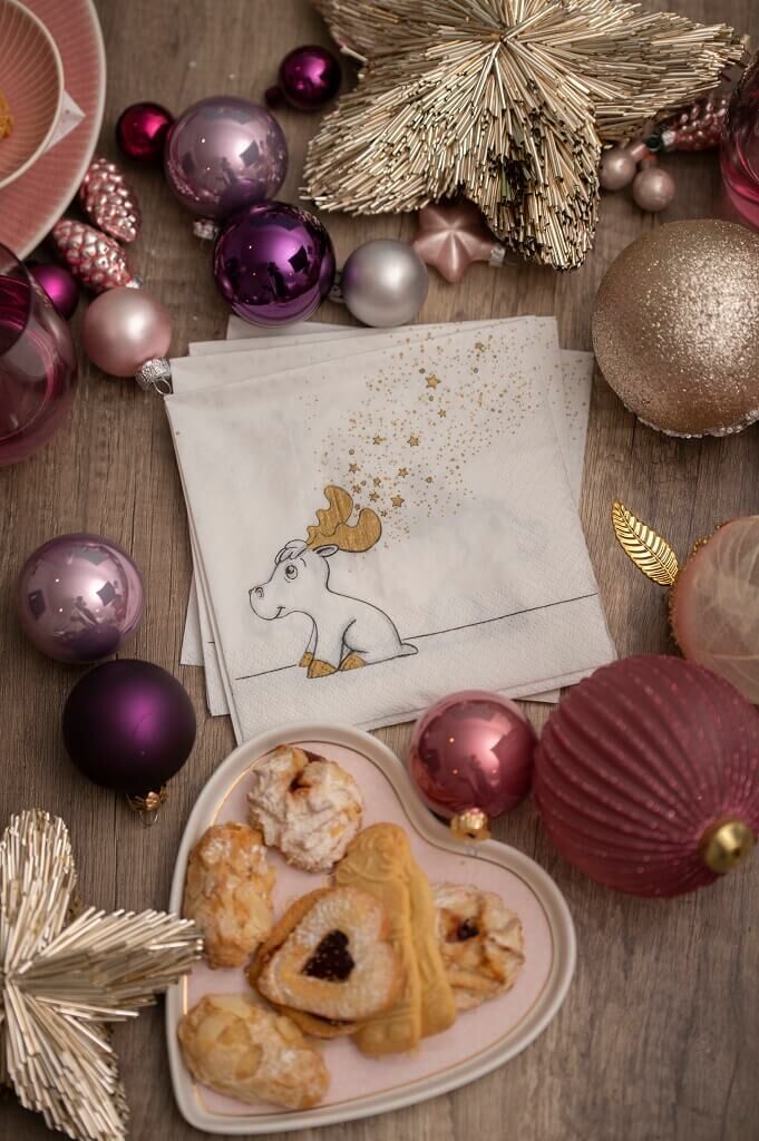 Jens-Serviette Elch Jens Weihnachts-Serviette