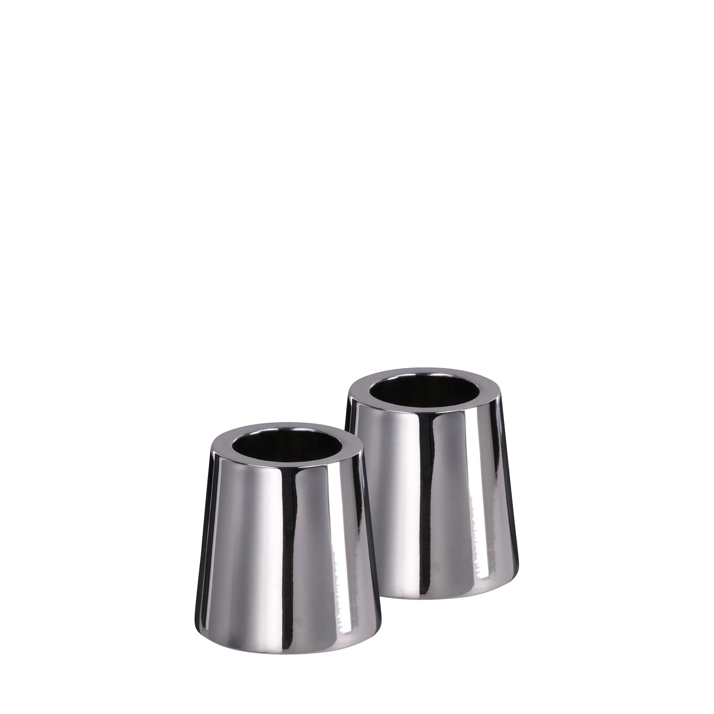 Uyuni Tafelkerzenhalter Light Mini chrome 2 Stück