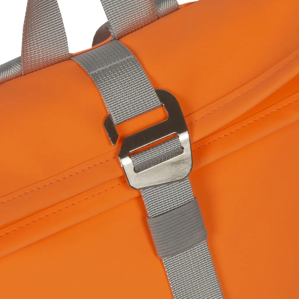 new-rebels-mart-rolltop-rucksack-orange-neon-small-4 Mart - Los Angeles Rolltop Mini Rucksack neon orange