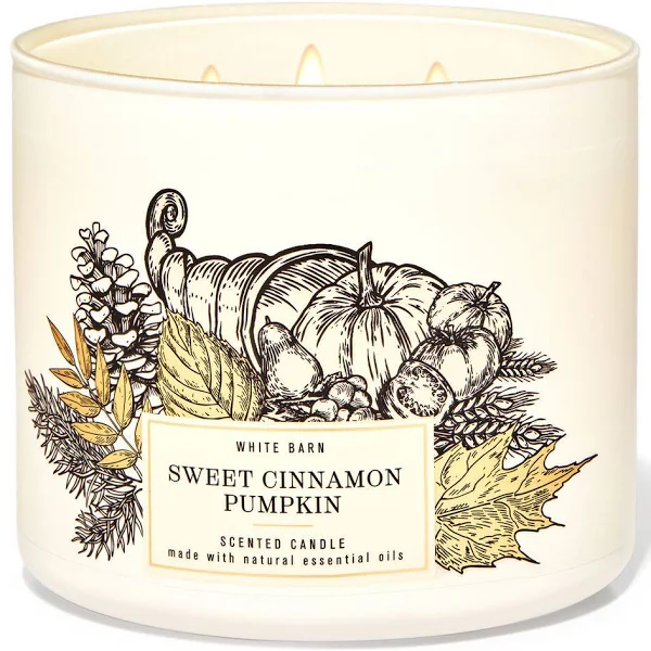scp-411 Sweet Cinnamon Pumpkin - 411g - 3-Docht Kerze