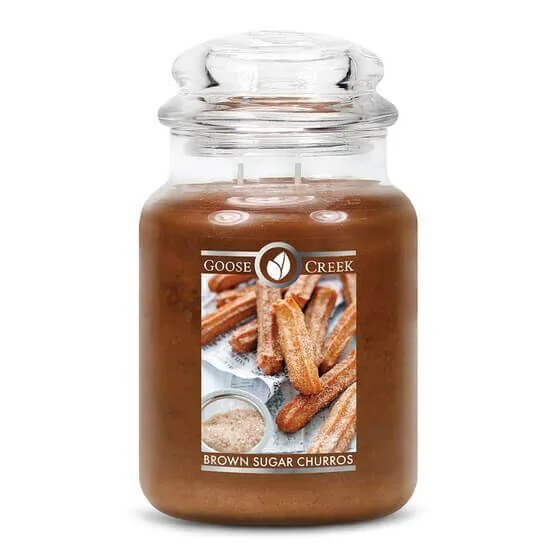 brown-sugar-churros-2-docht-kerze-680g Brown Sugar Churros 680g