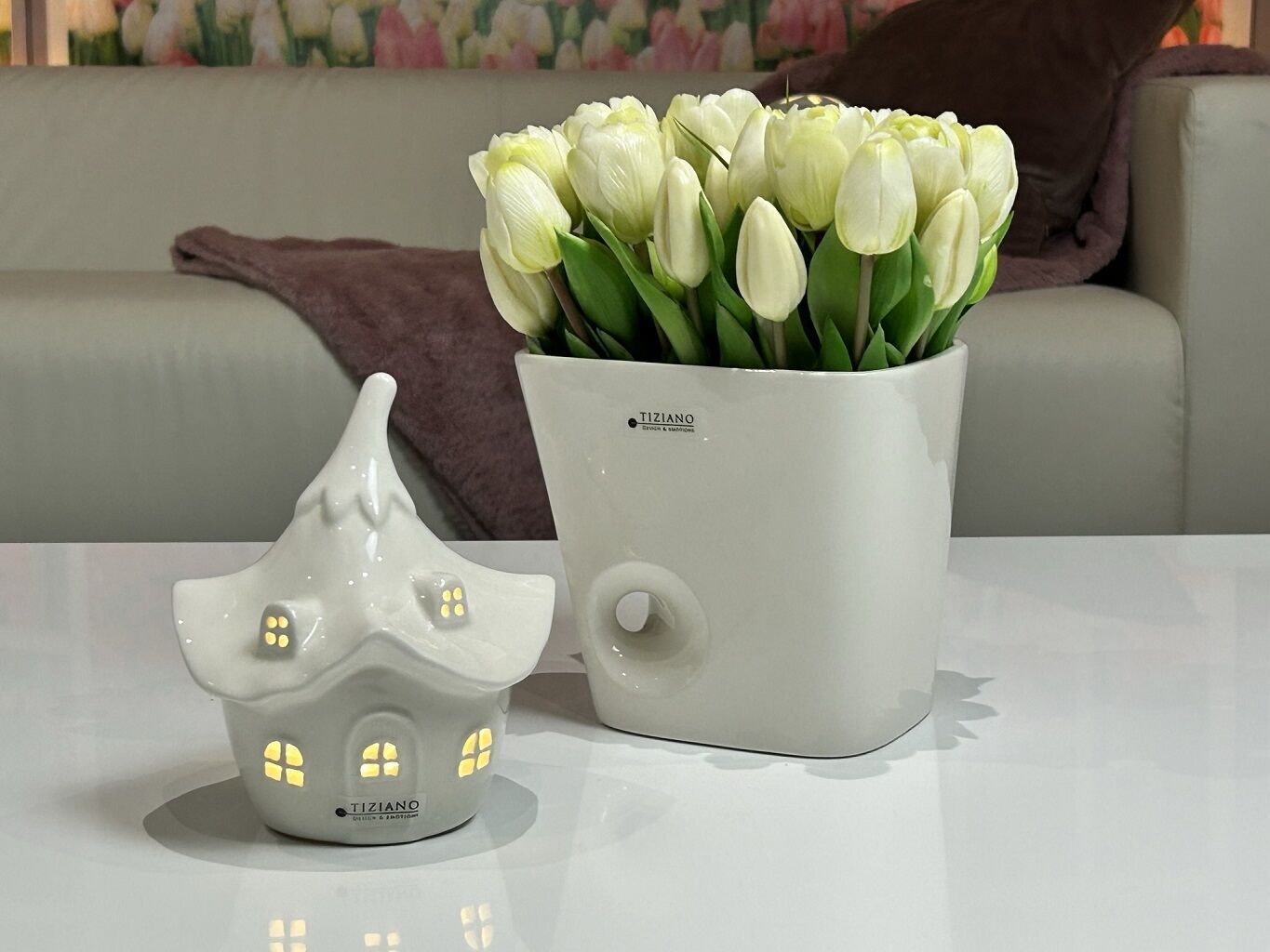 Deko_Haus_Borbelli_2 Lichthaus Bobelli 18cm LED cremeweiß