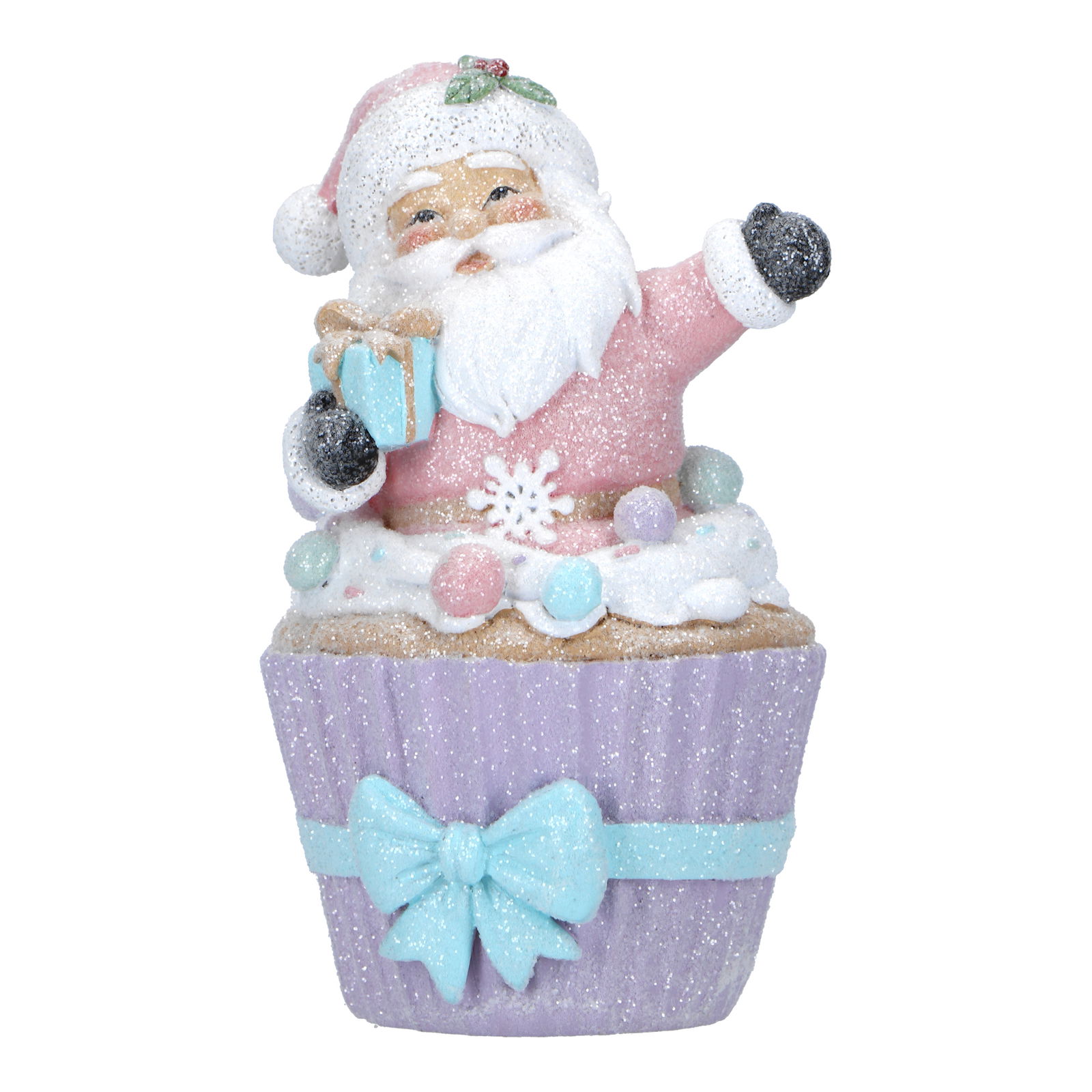 Gingerbread Santa in Cupcake