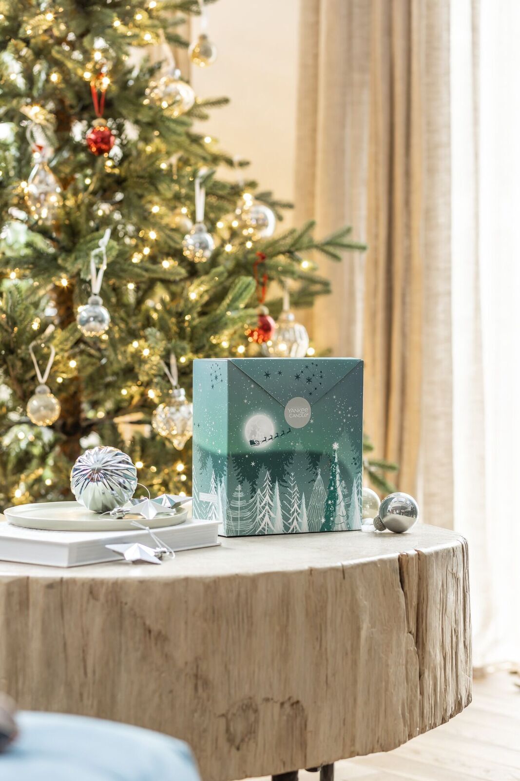 BRIGHT_LIGHT_GIFT_SET_018 3 Glasvotivkerzen & kleiner Tumbler Geschenkset Weihnachten Bright Lights