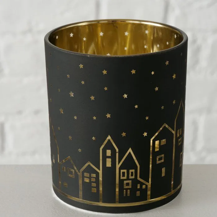 Einzelbild-kuCQK_hu-large Windlicht Little Town 10cm schwarz