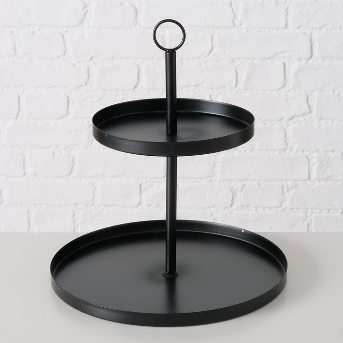 Etagere Samina 32cm schwarz