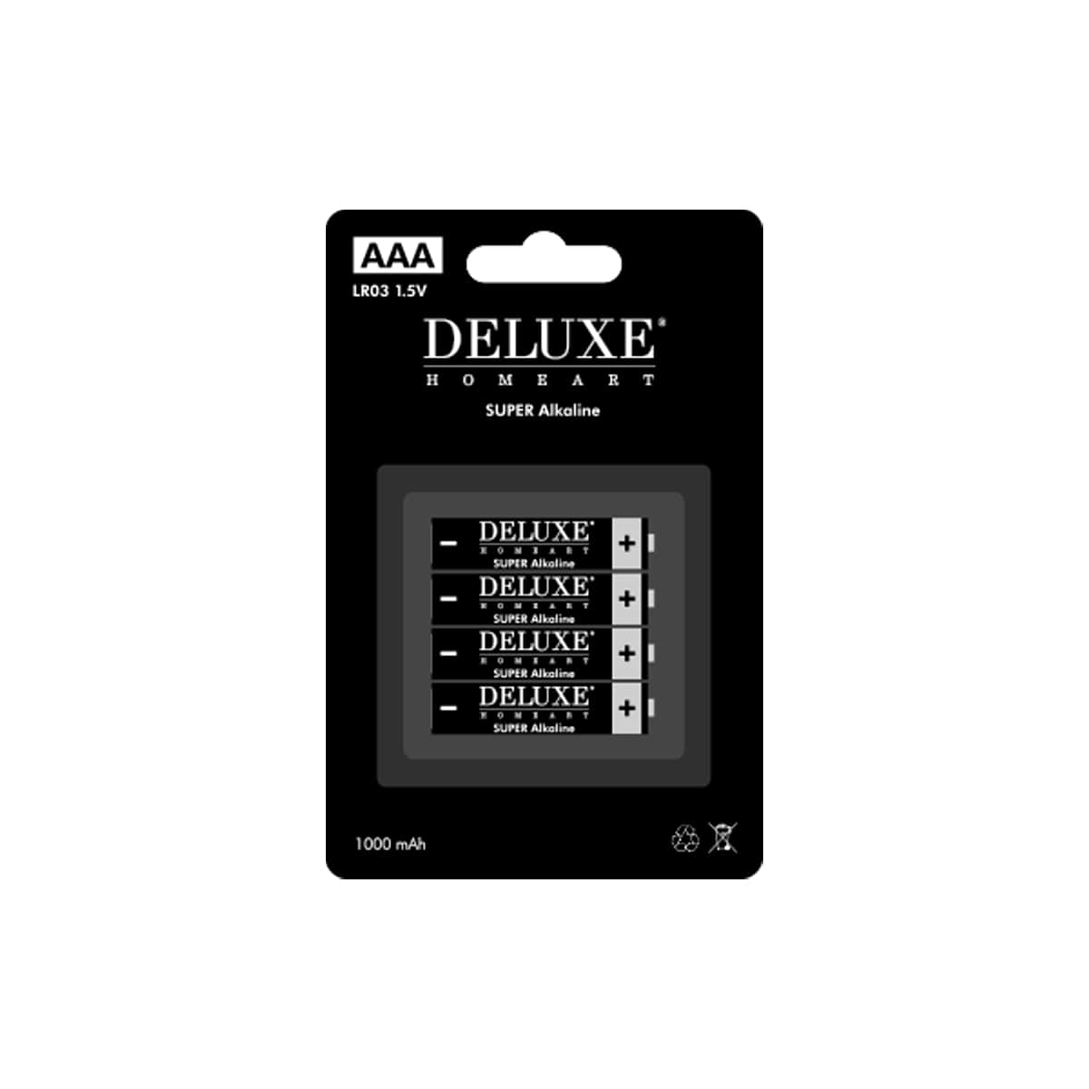 BA-0002 AAA LR04 Micro Batterie 4er Pack