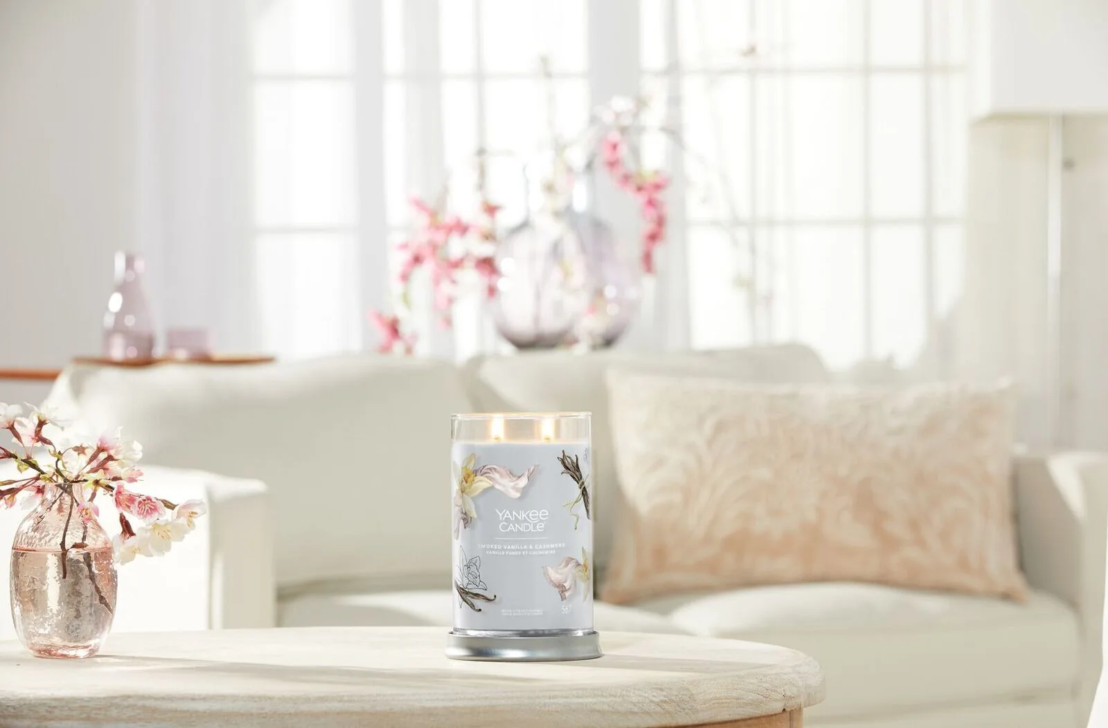 Smoked_Vanilla__Cashmere_Large_Tumbler-1 Smoked Vanilla & Cashmere Signature Large Tumbler 567g 2-Docht