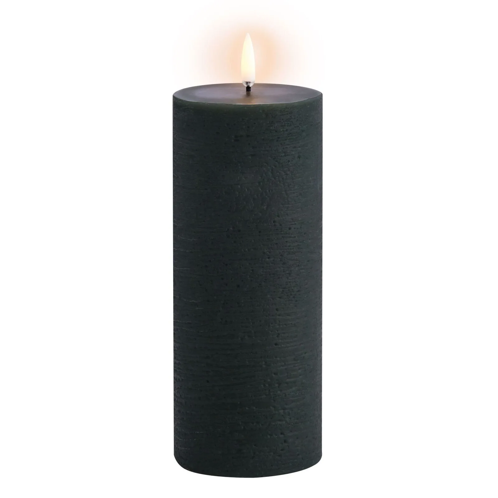 Uyuni-UL-PI-PG-C78020-Coloured-Pillar-Candles-large Uyuni LED Stumpenkerze 7,8x20cm rustic pine green