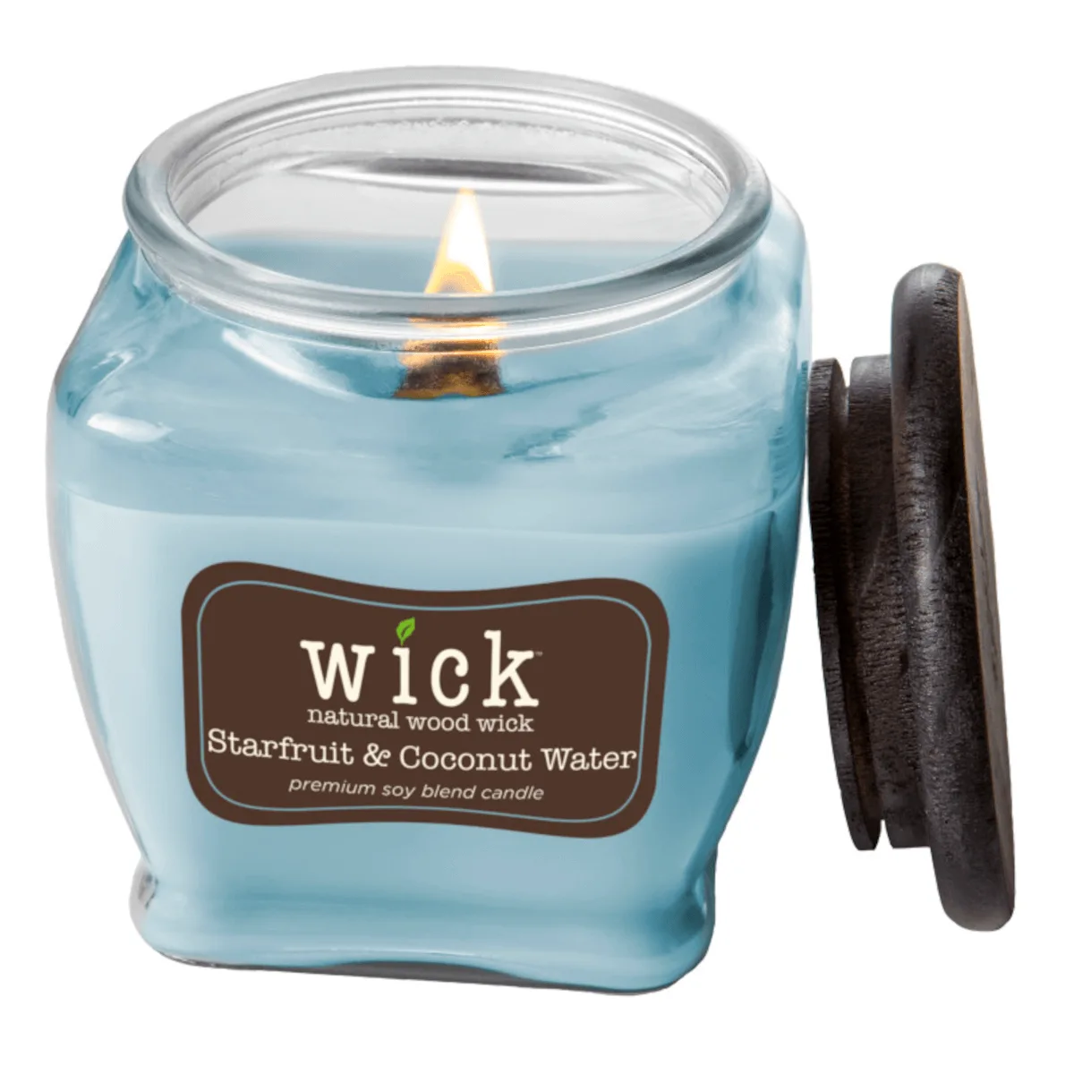 CC75145-von-Oben Duftkerze Starfruit And Coconut Water - 425g