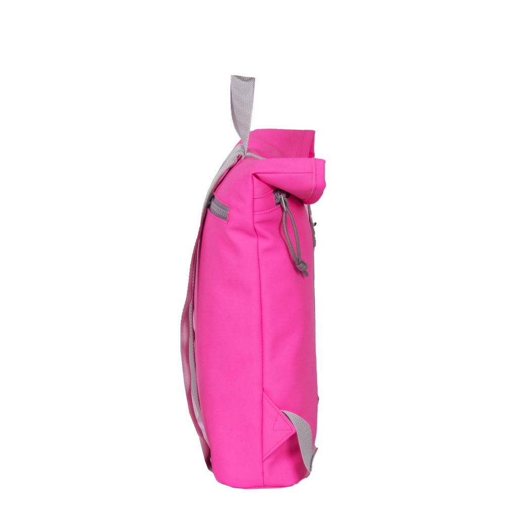 Mart - Los Angeles Rolltop Mini Rucksack neon pink