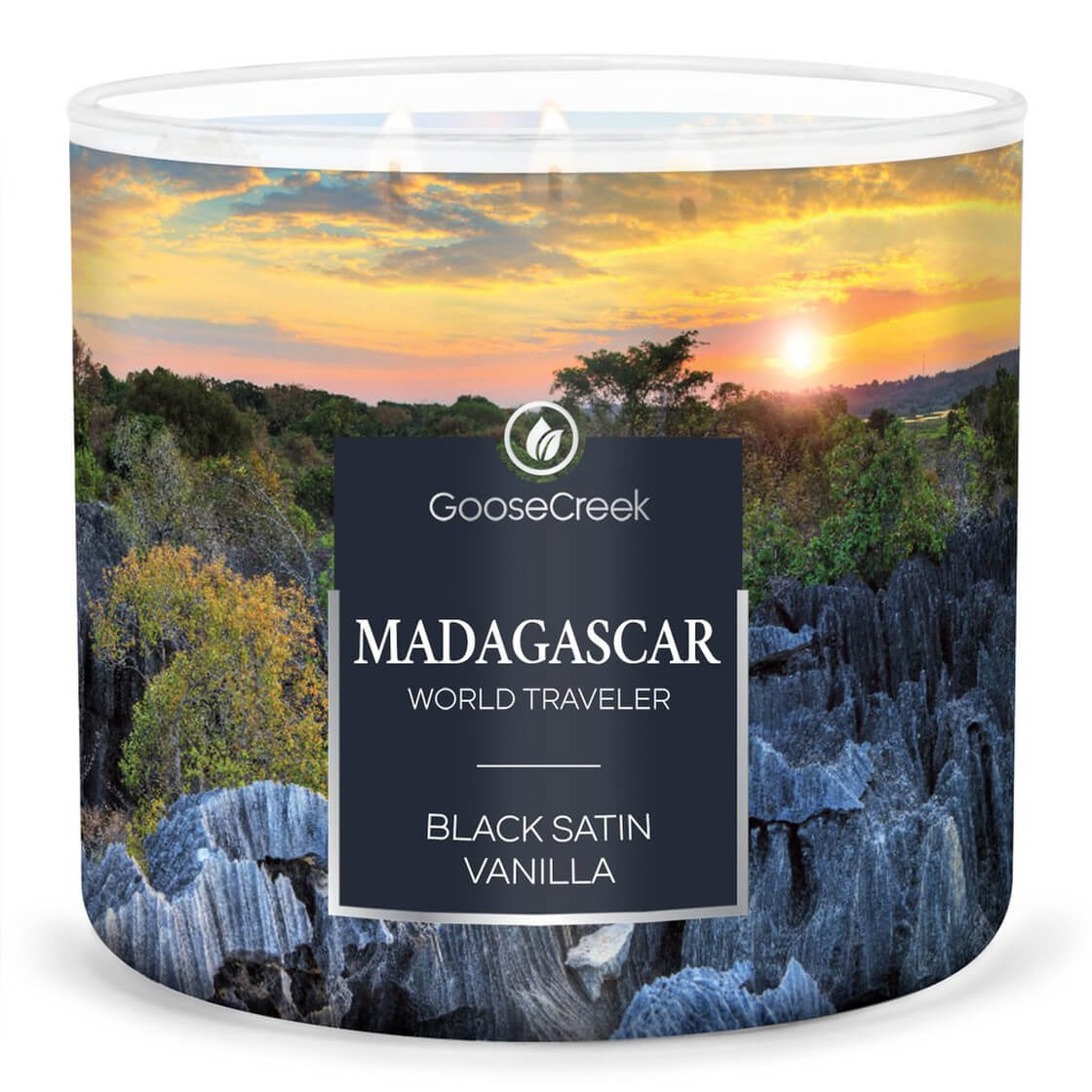 Black Satin Vanilla "Madagascar" 411g (3-Docht)