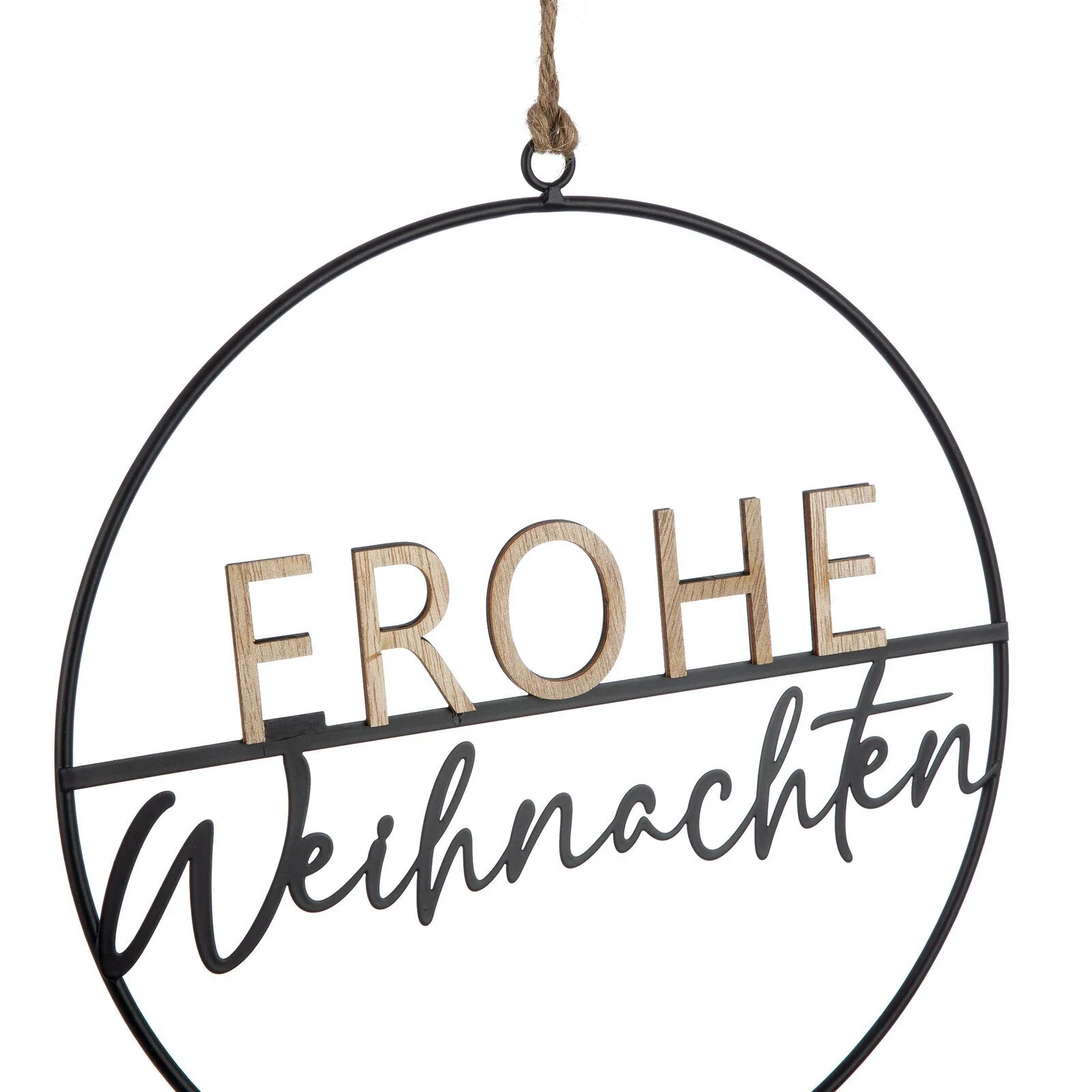 Deko Hänger "Frohe Weihnachten" Zubehor