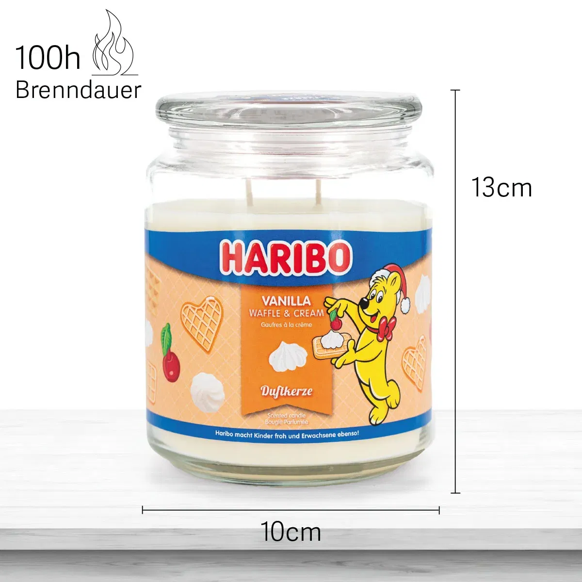 Vanilla Waffle Cream 510g Haribo™ Duftkerze