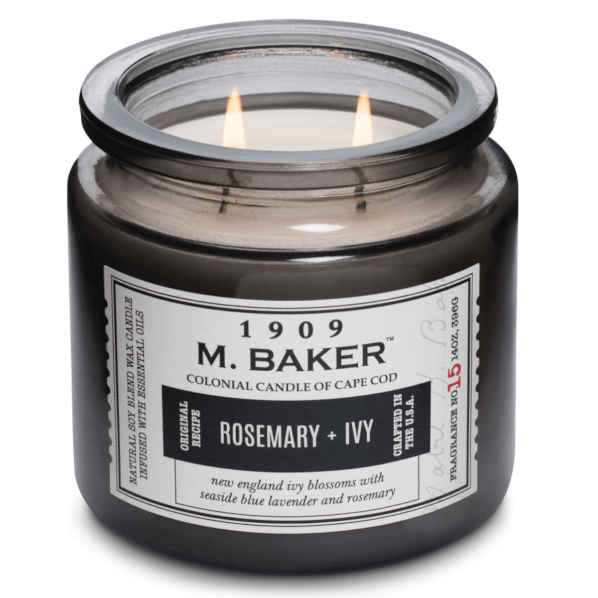 CC124257-von-Oben Duftkerze Rosemary & Ivy - 396g