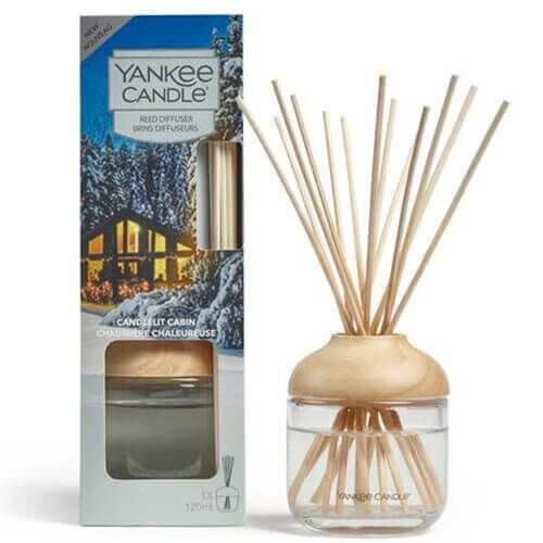 1645776E_GB_0 New Reed Diffuser Candlelit Cabin von Yankee Candle