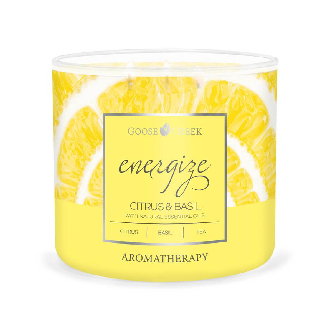 ENERGIZE Citrus & Basil 411g (3-Docht)