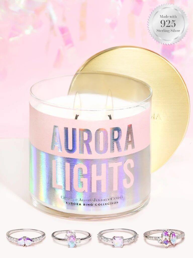 Aurora Lights (Ring) Candle