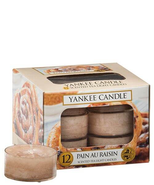 Yankee Candle Teelcihte Pain Au Raisin 12St