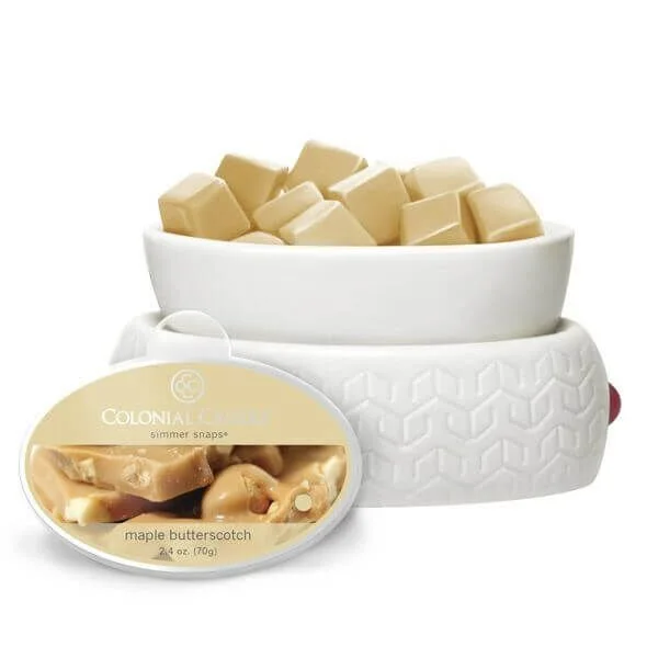 ccsnaps-2847_3_5594fff54672a Colonial Candle Maple Butterscotch Simmer Snaps 70g