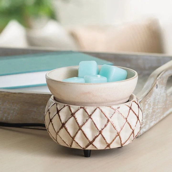 latticecandlewarmer2 Lattice 2-in-1 Classic elektrische Duftlampe aus Keramik
