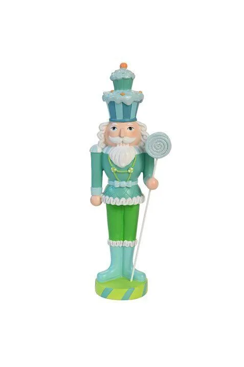 Noce Nussknacker 33,5cm türkis/blau Nussknacker