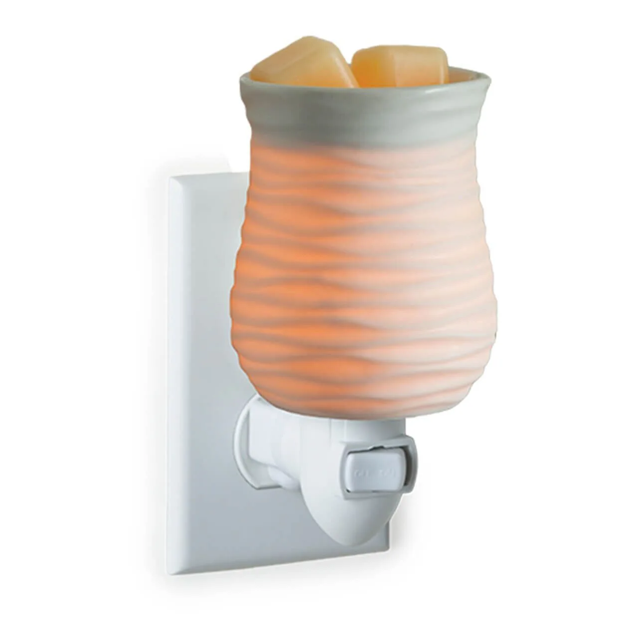 7 Harmony Duftlampe für die Steckdose weiß