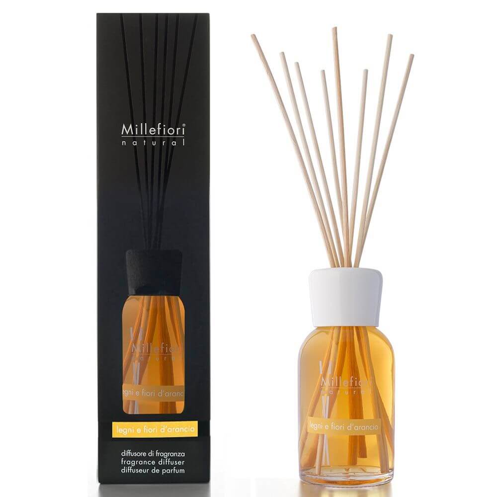 Legni E Fiori d´Arancio - Natural Stick Diffuser 250ml - Millefiori