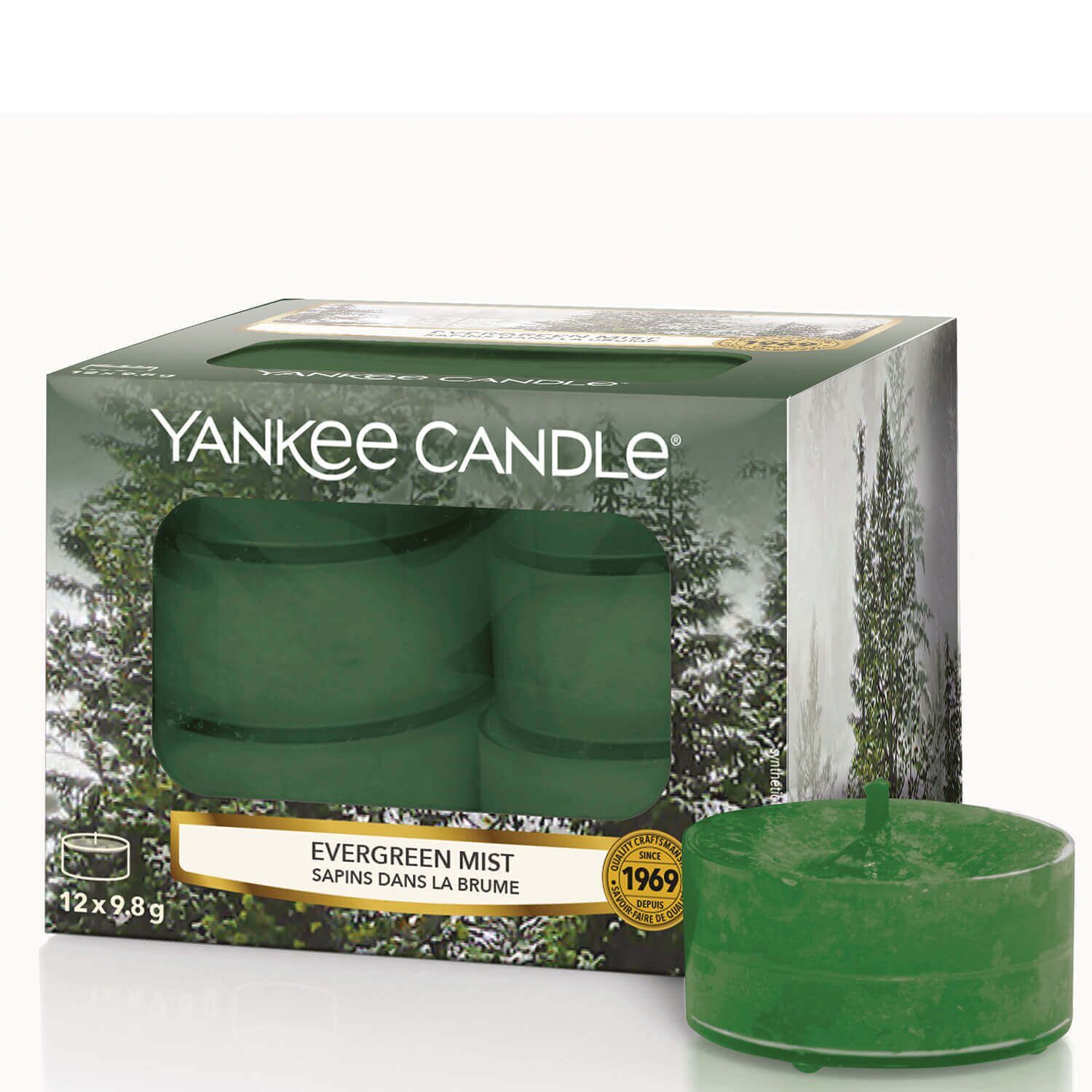1623612E Evergreen Mist 12 Stck von Yankee Candle