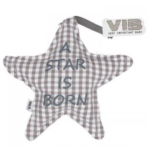 Stern Kissen A Star Is Born (Grau)