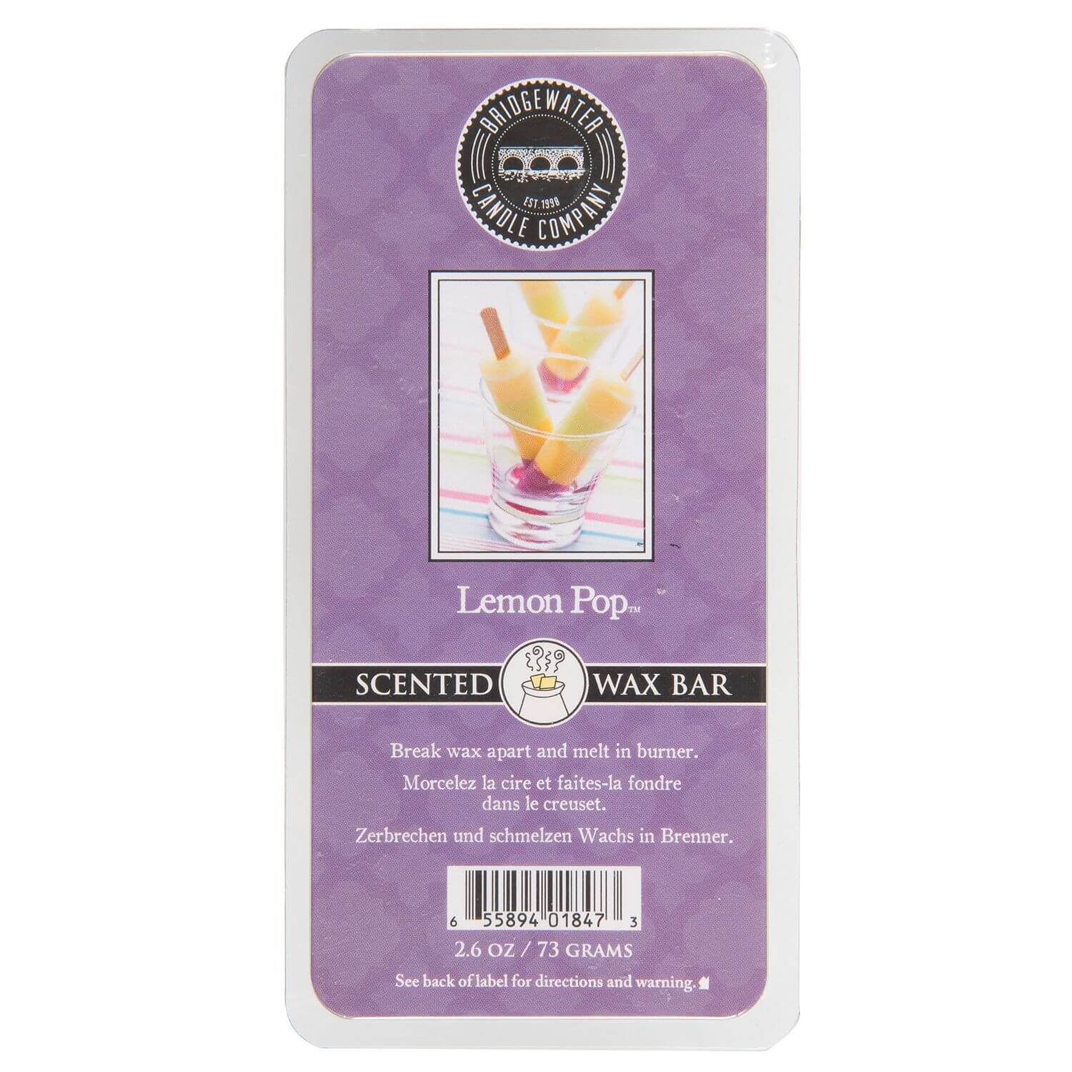 Lemon Pop Wax Bar 73g