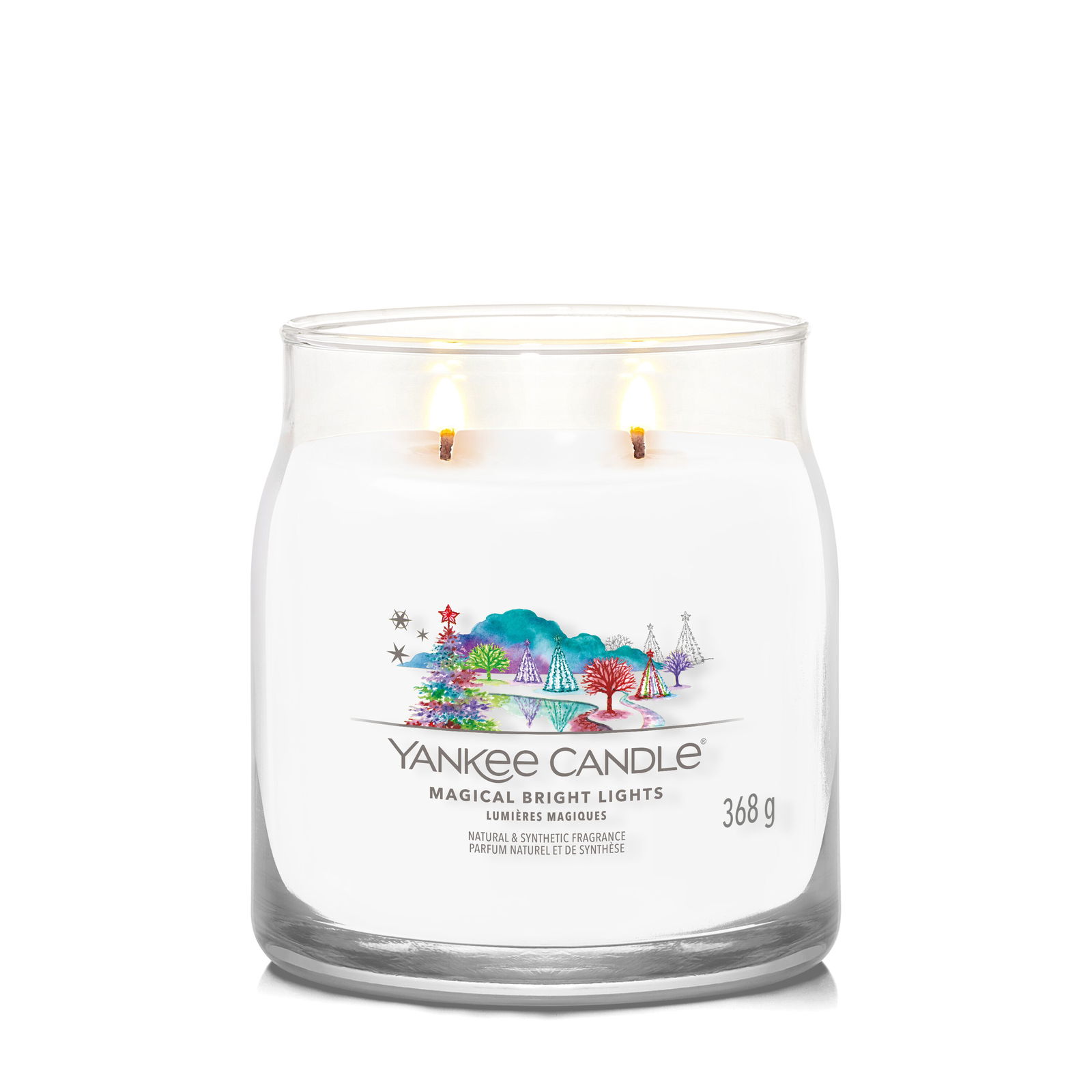 Magical Bright Lights Signature Medium Jar 368g 2-Docht