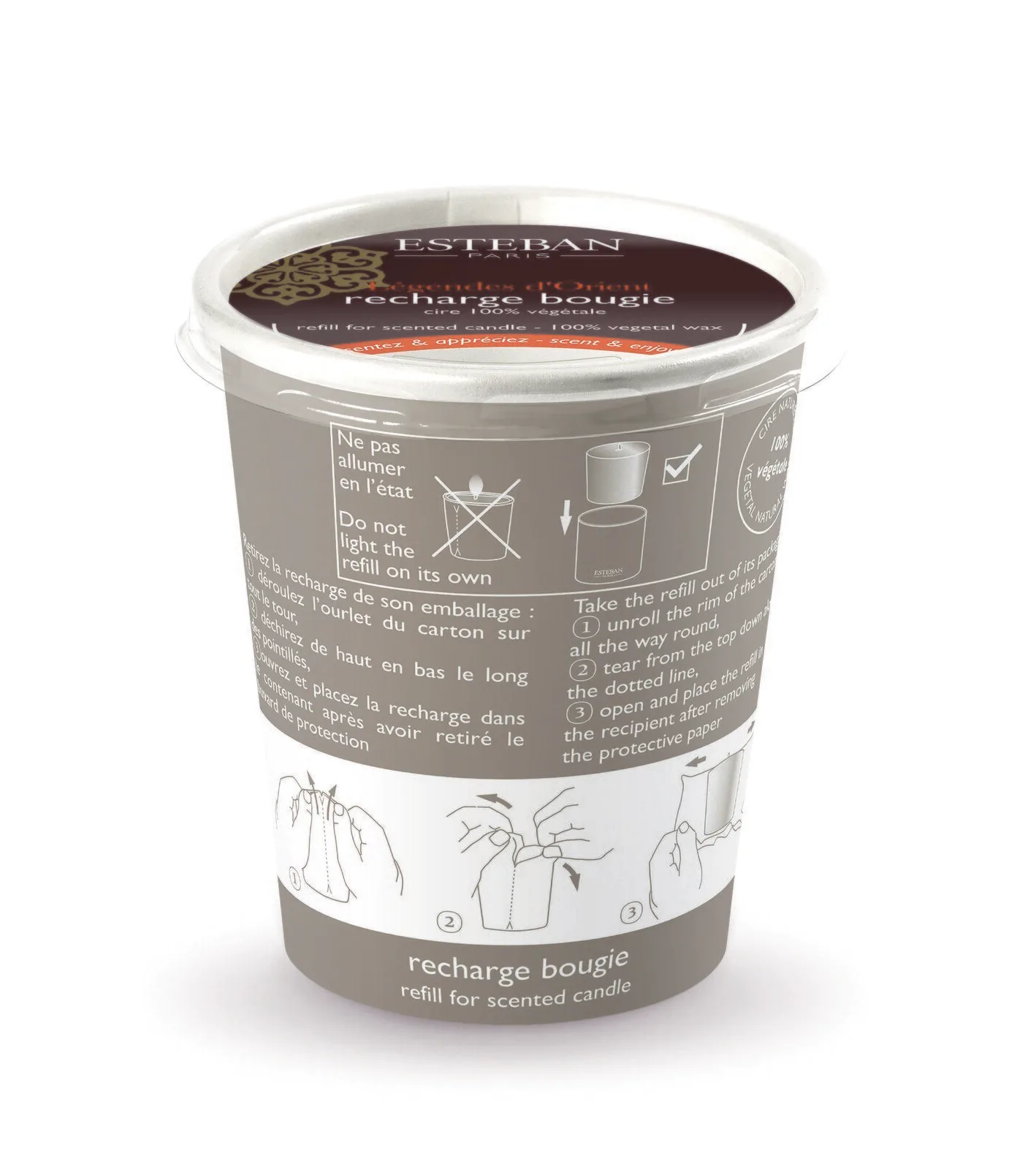 LEG-031 Legenden des Orients Nachfüller für Duftkerze 170g