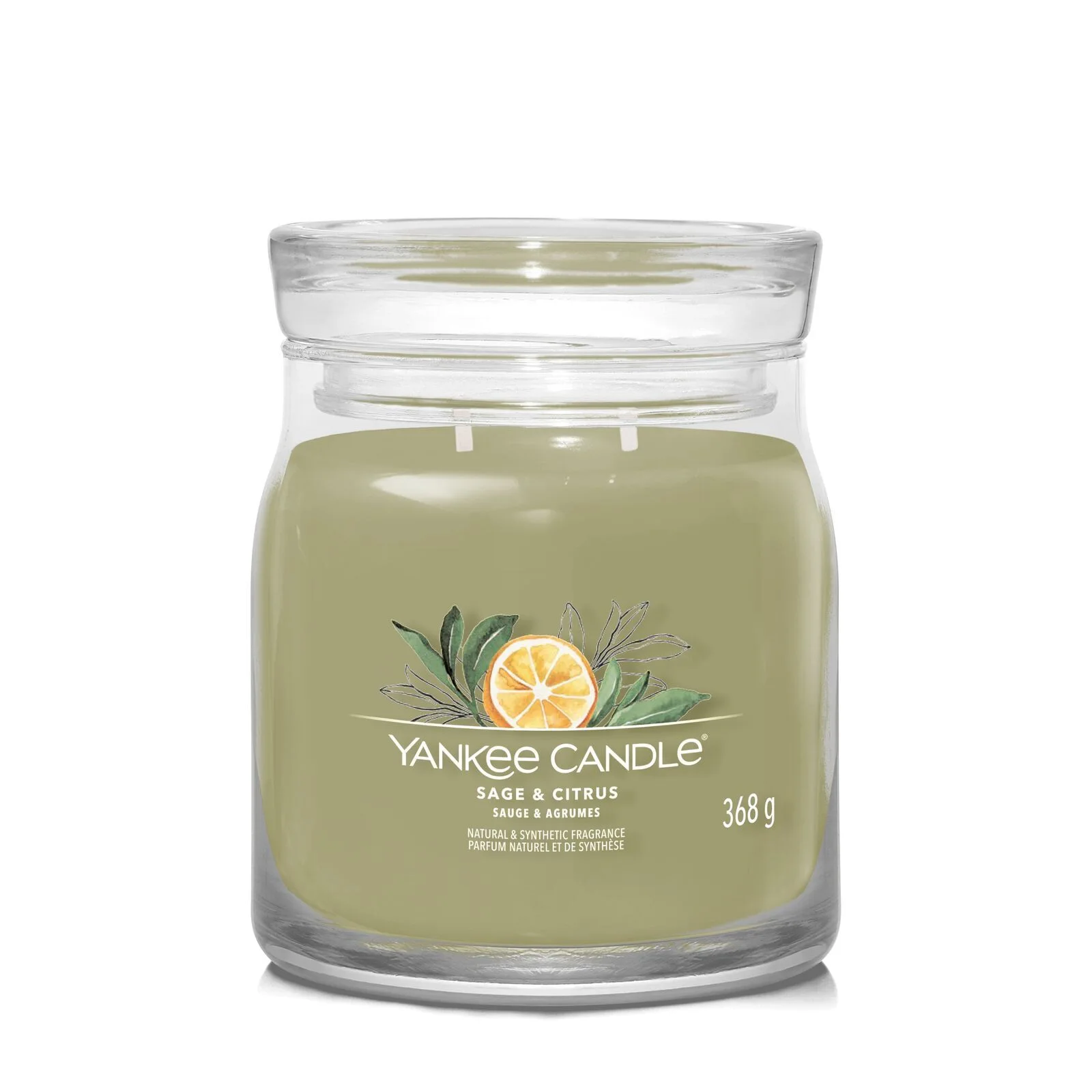 Sage-Citrus_Signature_Medium1 Sage & Citrus Signature Medium Jar 368g 2-Docht